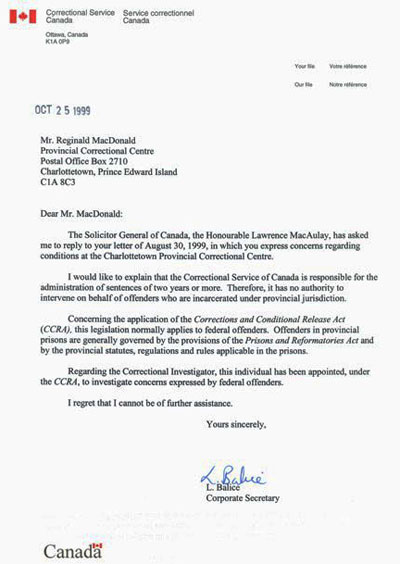 1999 1025 letter Lawrence