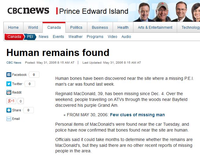 2006 0531 human remains found